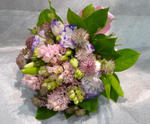 Wedding Bouquet of Hyacinthus and Eustoms - CODE 7104